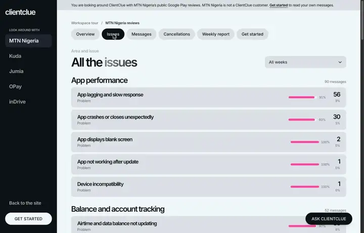 Click App lagging and slow response